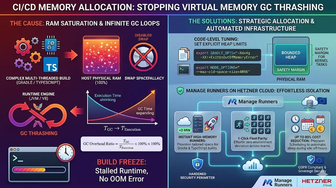 Memory Allocation: Preventing CI/CD Virtual Memory Thrashing