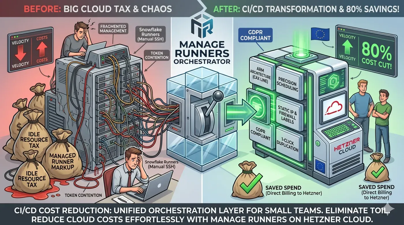 CI/CD Cost Reduction Strategies: How Small Teams Save 80%